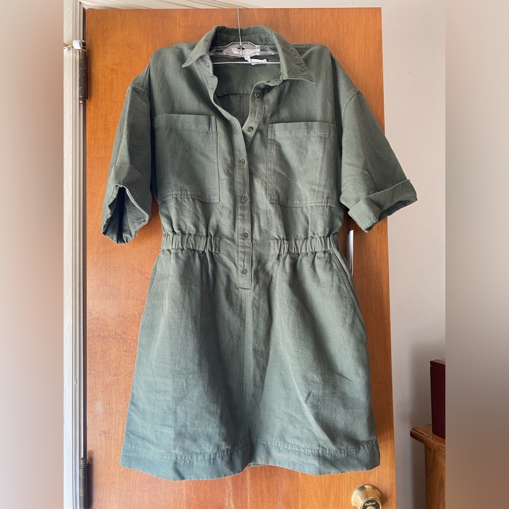 APiece Apart Green Palmera Dress